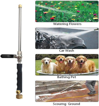 High Pressure Power Washer Attachment Hose Nozzle Wand Lance