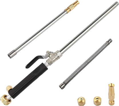 High Pressure Power Washer Attachment Hose Nozzle Wand Lance
