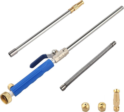 High Pressure Power Washer Attachment Hose Nozzle Wand Lance