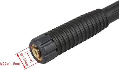 High Pressure Washer Gun with Replacement Wand Extension, Power Washer Gun, M22-14 Fitting, 5 Nozzle Tips, 42 Inch, 4000 PSI
