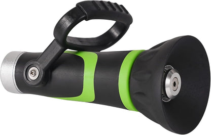 GSFNG98 Garden Hose Nozzle, Fireman's Hose Heavy Duty Nozzle, Premium Constructed Sprayer with Ergonomic Handle for Arthritis