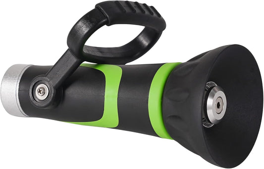 GSFNG98 Garden Hose Nozzle, Fireman's Hose Heavy Duty Nozzle, Premium Constructed Sprayer with Ergonomic Handle for Arthritis