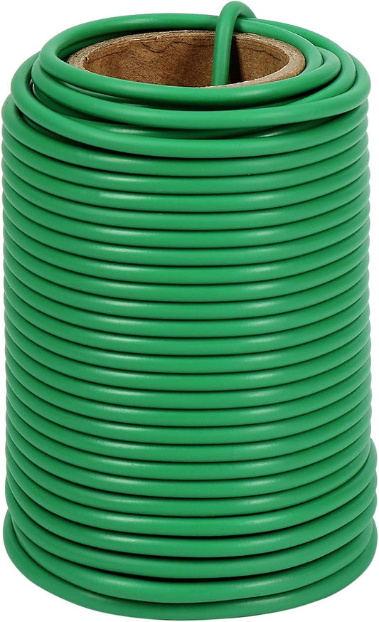 Plant Ties, 65.6ft 3.5mm Soft Garden Wire for Climbing Plants
