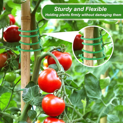 Plant Ties, 65.6ft 3.5mm Soft Garden Wire for Climbing Plants