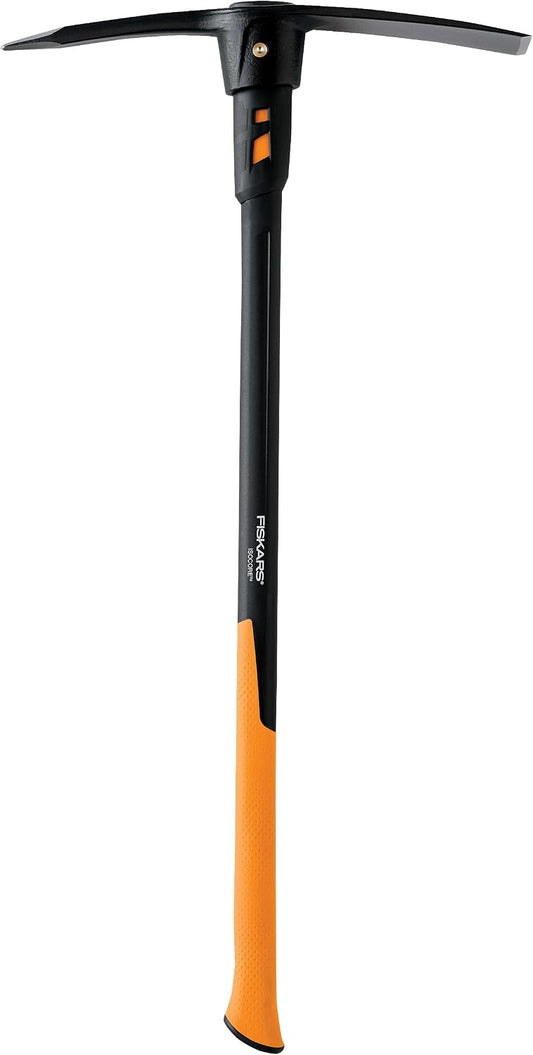 Pro IsoCore 36" 2-in-1 Pickaxe & Hoe, Shock Reduction, 5 lb