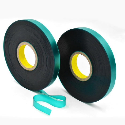 300 FEET x 1/2" 4mil Thick Stretch Non-Adhesive Tie Tape, Green Plant Garden Tie, Plant Ribbon for Branches, Climbing Planters, Flowers