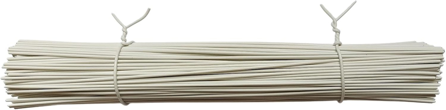 300 Pcs,Dark Green,8",Plastic Twist Ties, Garden Plant Twist Tie Cable Tie, Plastic Cable Ties for Bread Candy Bags, Gift Bags (8 Inch)