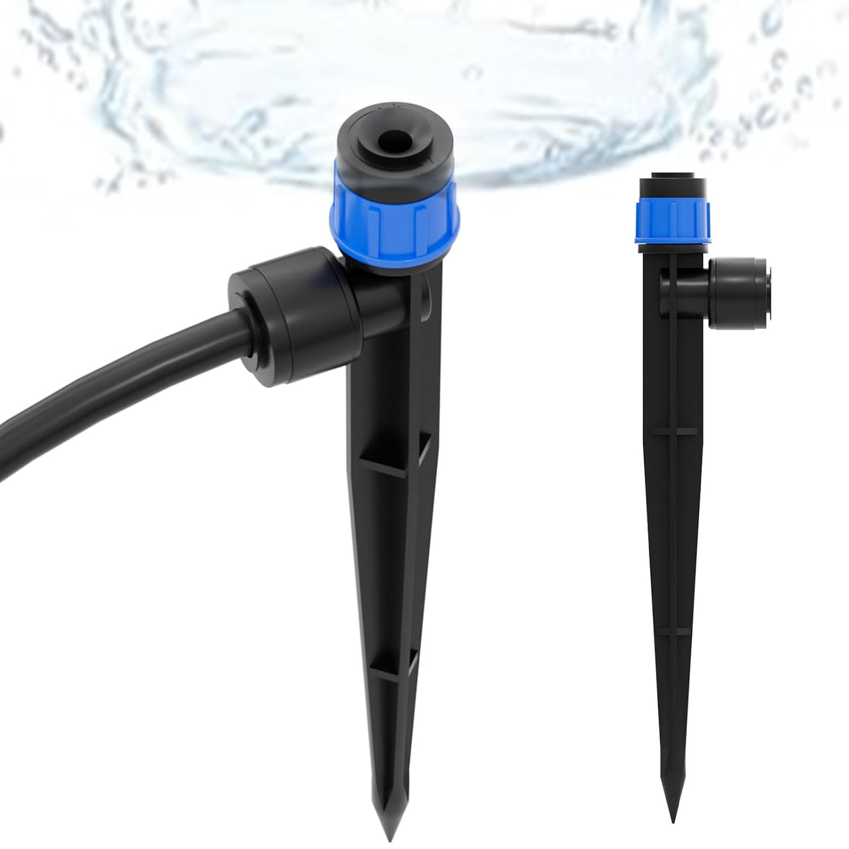 256FT Automatic Drip Irrigation System Kit,Automatic Garden Watering Misting System for Greenhouse, Yard, Plant ，Lawn with 1/2 inch Hose 1/4 inch Distribution Tubing and Accessories