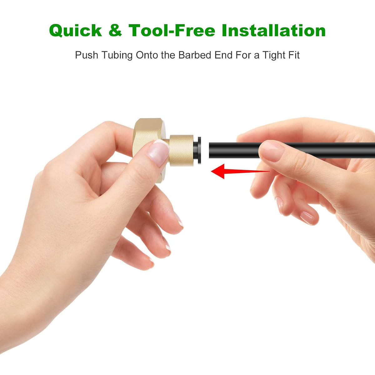 256FT Automatic Drip Irrigation System Kit,Automatic Garden Watering Misting System for Greenhouse, Yard, Plant ，Lawn with 1/2 inch Hose 1/4 inch Distribution Tubing and Accessories