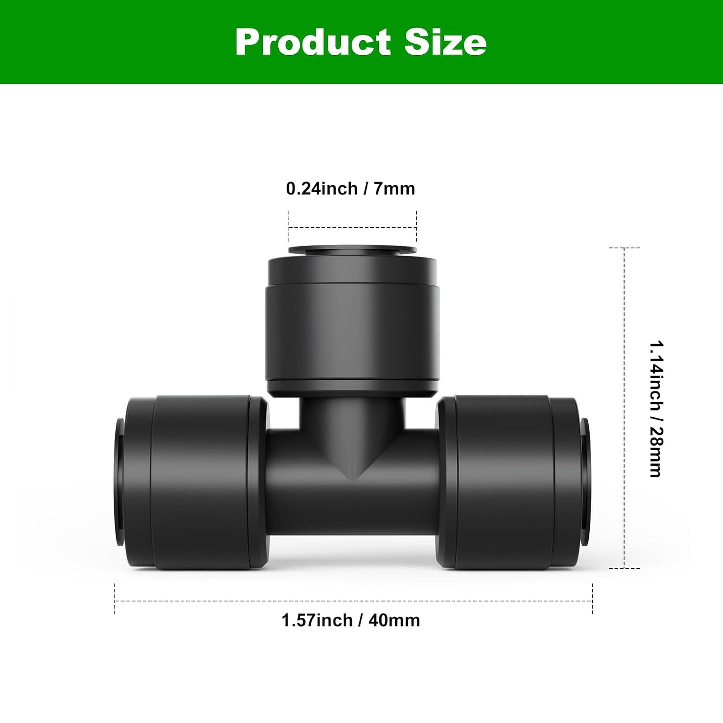 256FT Automatic Drip Irrigation System Kit,Automatic Garden Watering Misting System for Greenhouse, Yard, Plant ，Lawn with 1/2 inch Hose 1/4 inch Distribution Tubing and Accessories