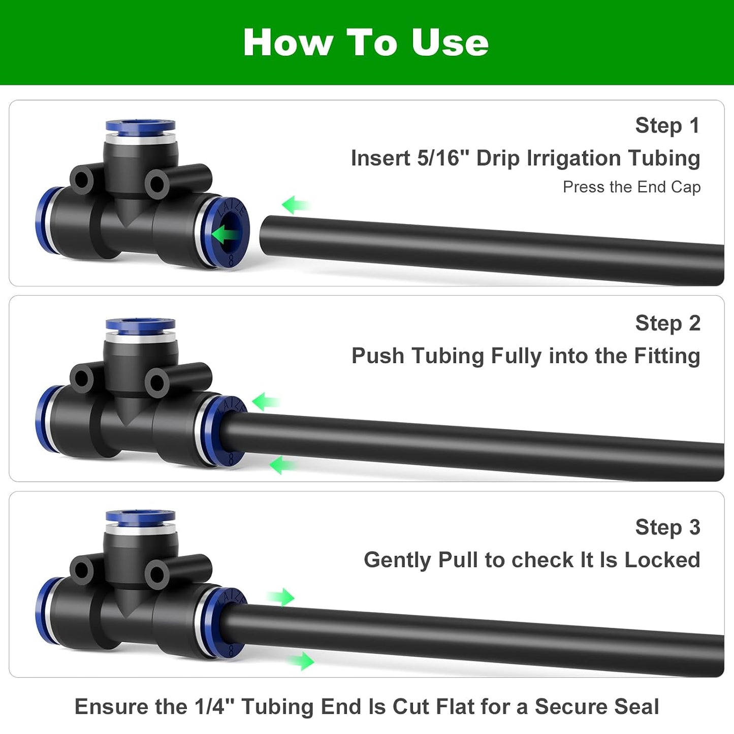 256FT Automatic Drip Irrigation System Kit,Automatic Garden Watering Misting System for Greenhouse, Yard, Plant ，Lawn with 1/2 inch Hose 1/4 inch Distribution Tubing and Accessories
