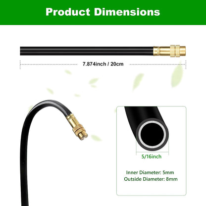 256FT Automatic Drip Irrigation System Kit,Automatic Garden Watering Misting System for Greenhouse, Yard, Plant ，Lawn with 1/2 inch Hose 1/4 inch Distribution Tubing and Accessories