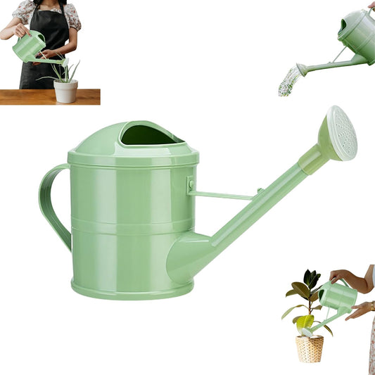 1.5 Gallon Long Spout Watering Can Large Garden Watering Can Indoor Outdoor Flower Sprayer with Ergonomic Handle for Plants, Balcony, Yard, Greenhouse & Home Gardening (Green)