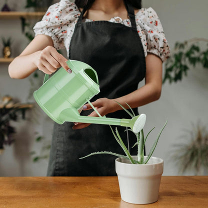 1.5 Gallon Long Spout Watering Can Large Garden Watering Can Indoor Outdoor Flower Sprayer with Ergonomic Handle for Plants, Balcony, Yard, Greenhouse & Home Gardening (Green)