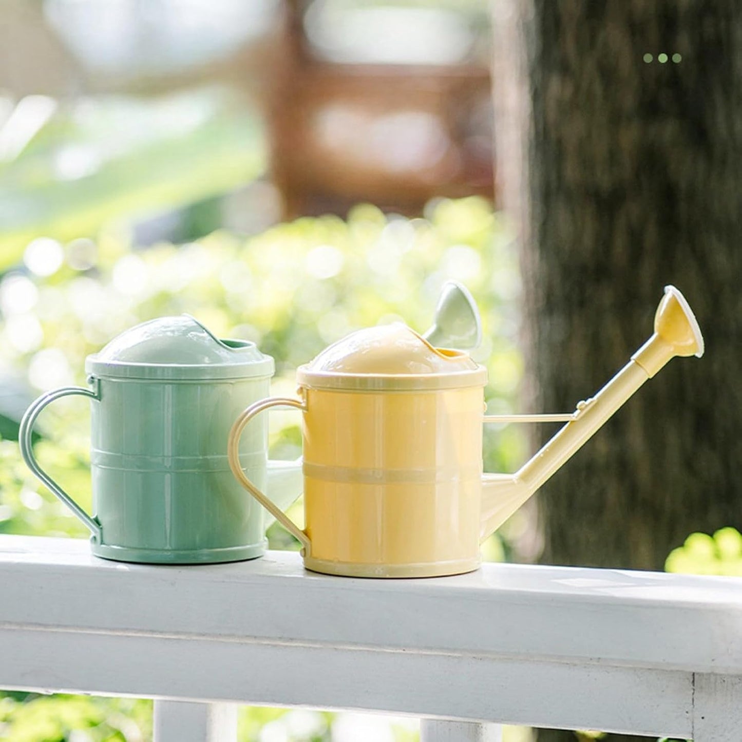 1.5 Gallon Long Spout Watering Can Large Garden Watering Can Indoor Outdoor Flower Sprayer with Ergonomic Handle for Plants, Balcony, Yard, Greenhouse & Home Gardening (Green)
