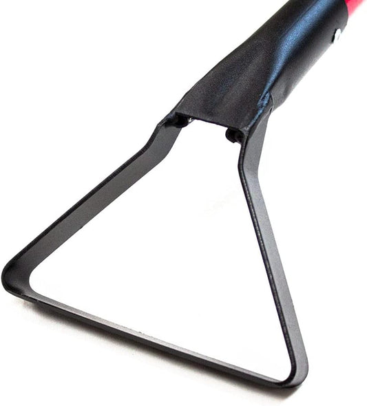 12-Gauge Loop Hoe w/Fiberglass Handle - Heavy-Duty Garden Hoe Tool for Weeding, Gardening, & Landscaping - Durable Tool for Everyday Garden Soil and Lawn Preparation - Made in The USA