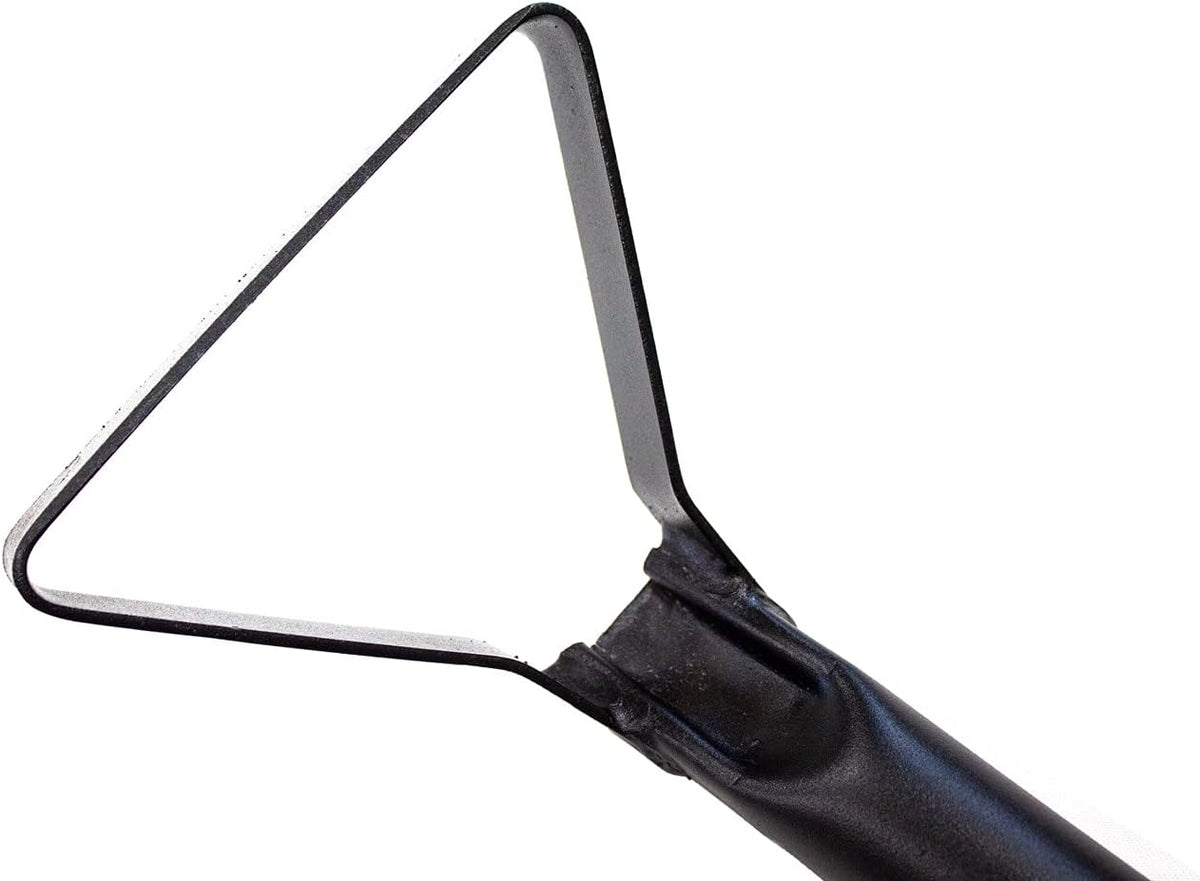 12-Gauge Loop Hoe w/Fiberglass Handle - Heavy-Duty Garden Hoe Tool for Weeding, Gardening, & Landscaping - Durable Tool for Everyday Garden Soil and Lawn Preparation - Made in The USA