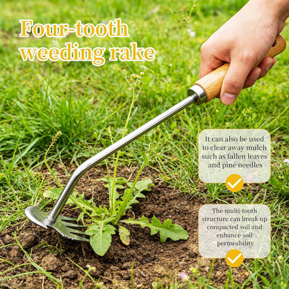 3-Pack Weeding Tool Set, Portable Garden Weeder, Ideal for Garden Weeding, Transplanting, and Digging, Features Comfortable Handle, Durable Gardening Tools, Suitable for All Ages
