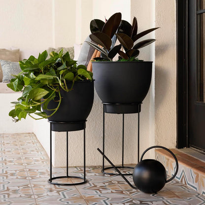 Fresca 84 Oz. Black Watering Can - 1 Each