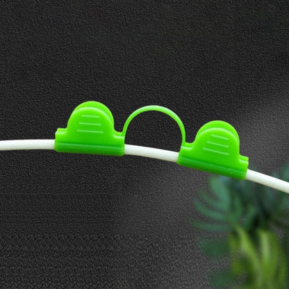 24pcs 19mm Garden Clamp, Greenhouse PVC Tube Clip for 18-20mm Pole
