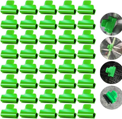 24pcs 19mm Garden Clamp, Greenhouse PVC Tube Clip for 18-20mm Pole