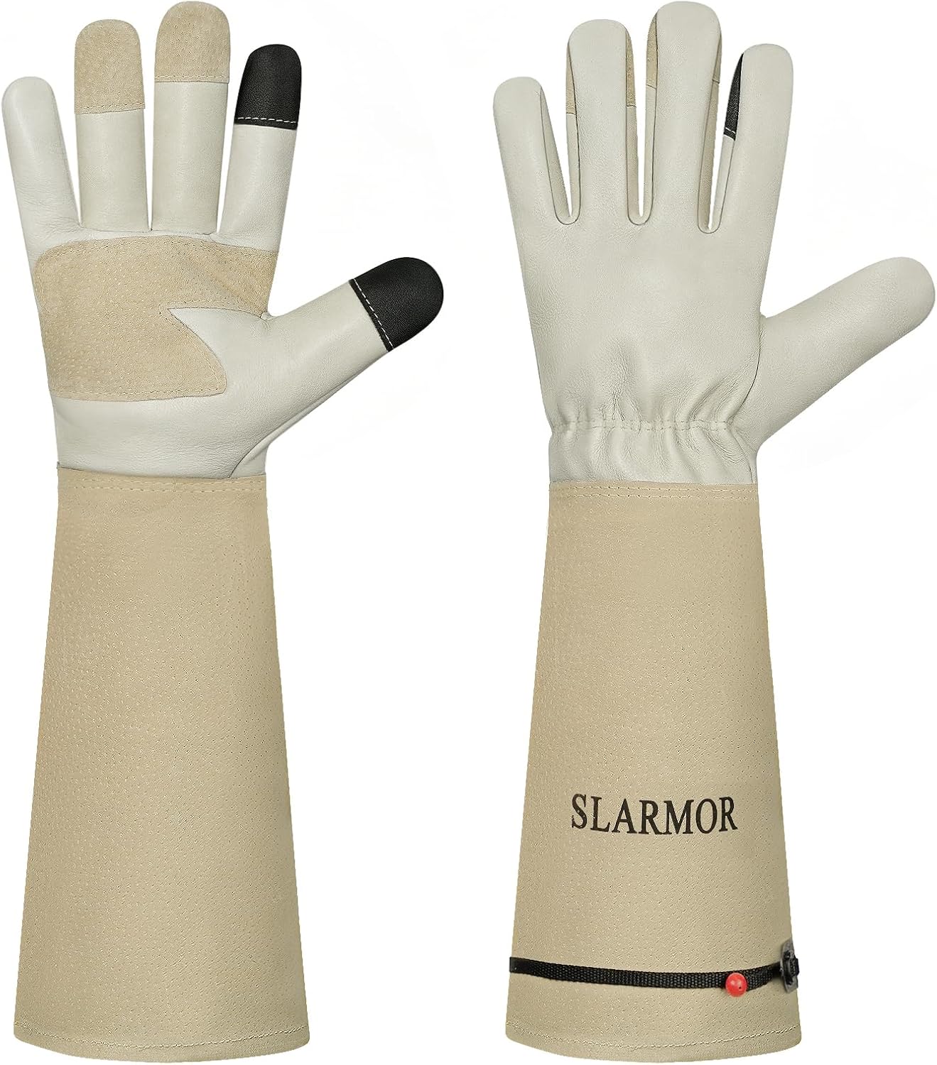 Gardening Gloves for Women Men, Long Thorn Proof Rose Pruning Glove