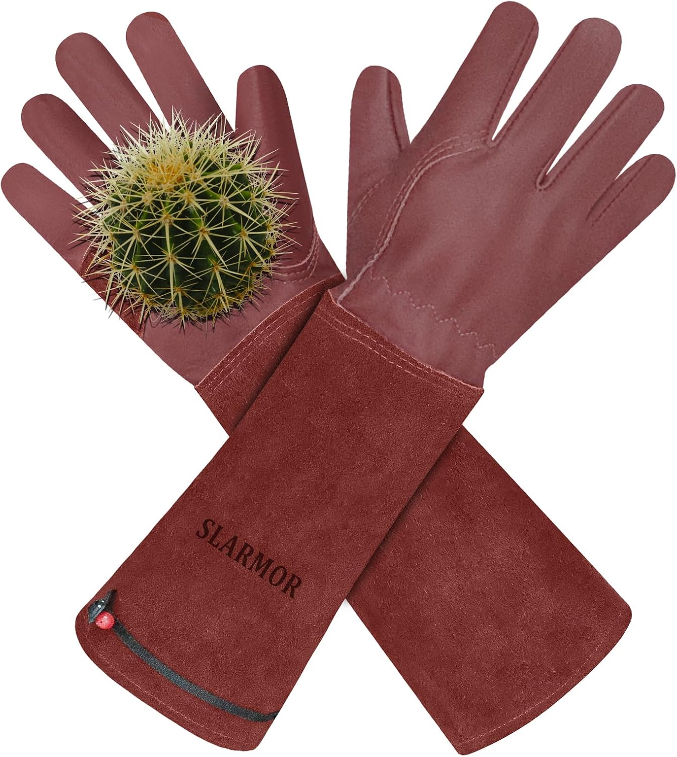 Gardening Gloves for Women Men, Long Thorn Proof Rose Pruning Glove