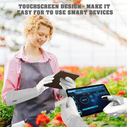 Gardening Gloves for Women Men, Long Thorn Proof Rose Pruning Glove