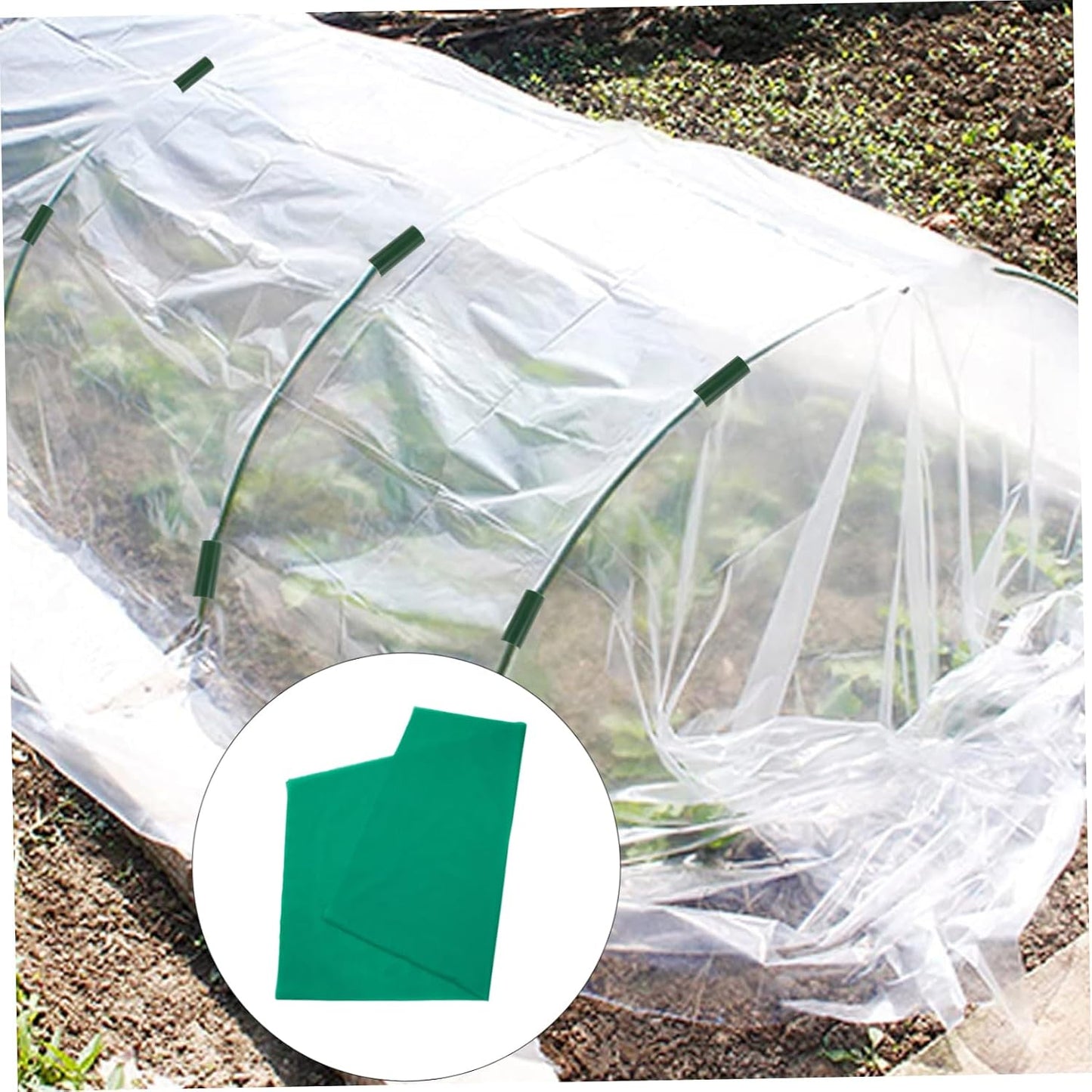 Plant Frost Cover Thickened Non-Woven Vegetable Insulation Blanket for Outdoor Use Reusable Floating Row and Breathable