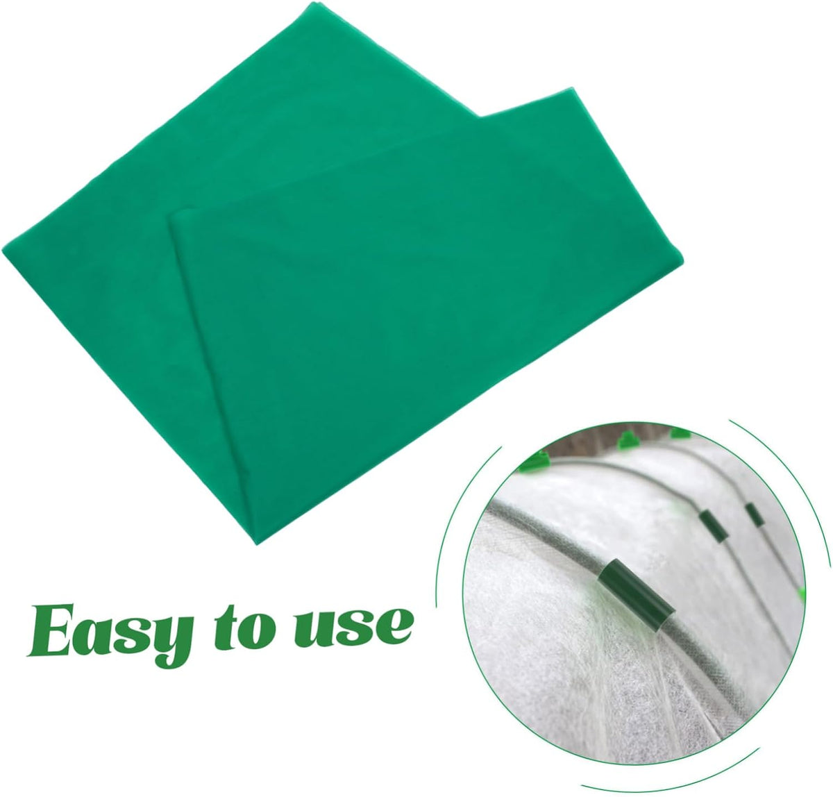 Plant Frost Cover Thickened Non-Woven Vegetable Insulation Blanket for Outdoor Use Reusable Floating Row and Breathable