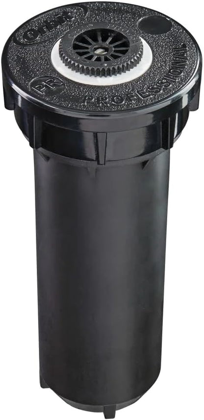 80330 2" Professional Series Adjustable Pressure-Regulating Spray Sprinkler Body with Brass 15' x 5' Center-Strip Pattern Nozzle