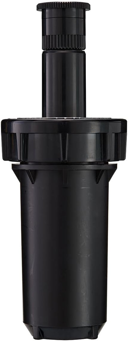 80330 2" Professional Series Adjustable Pressure-Regulating Spray Sprinkler Body with Brass 15' x 5' Center-Strip Pattern Nozzle