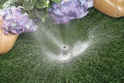 80330 2" Professional Series Adjustable Pressure-Regulating Spray Sprinkler Body with Brass 15' x 5' Center-Strip Pattern Nozzle