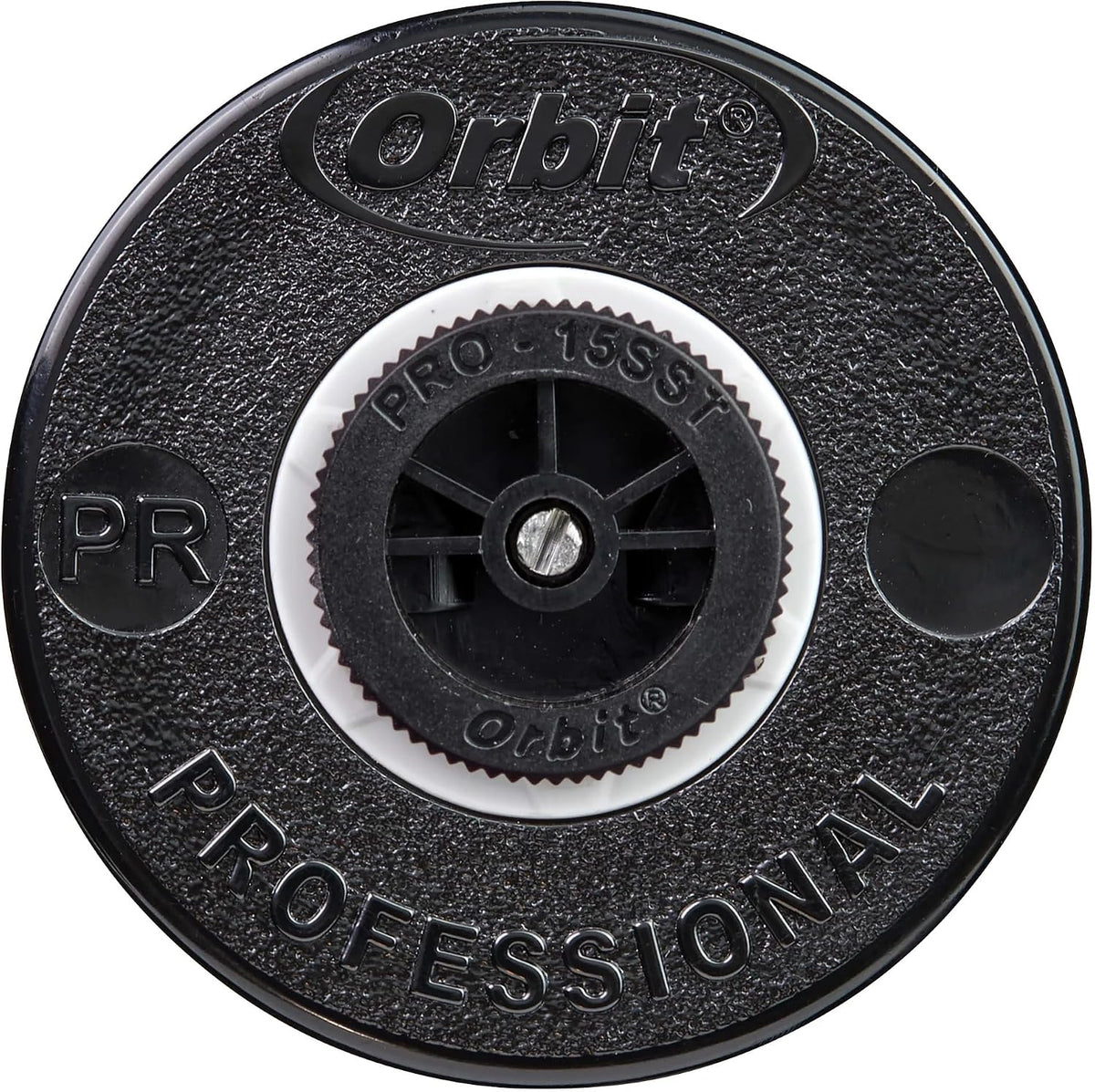 80330 2" Professional Series Adjustable Pressure-Regulating Spray Sprinkler Body with Brass 15' x 5' Center-Strip Pattern Nozzle
