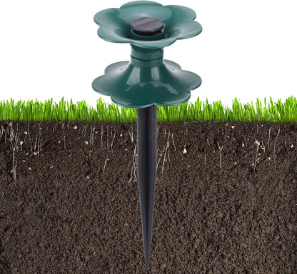 Garden Hose Guide Spikes, 4 Pack Hose Guide Garden Water Hoses Spike Garden Stakes Long Plastic Spike Plant Saver Tool for Plant Protection Yard Garden