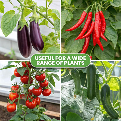 3 Pack 41" Square Tomato Cages for Garden - Large Tomato Trellis Stakes