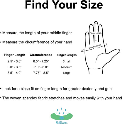 Garden Hand Cultivator Includes 2 Pairs of Spandex Gardening Gloves - ergonomically Designed to rake, dig, Weed, Plant, Aerate and Cultivate Vegetable and Flower beds (Small)