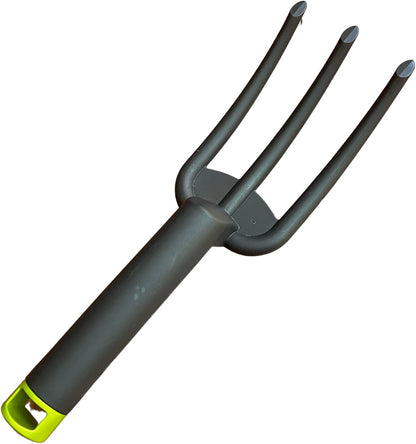 Garden Hand Tool Set 3 Piece - Gardening Kit - Cultivator, Hand Trowel, Hoe and Hand Tiller, Outdoor Gardening Tools Gift for Women, Men and Children