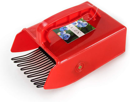 Berry Picker Scoop with Metal Comb, Ergonomic Handle Blueberry Harvester