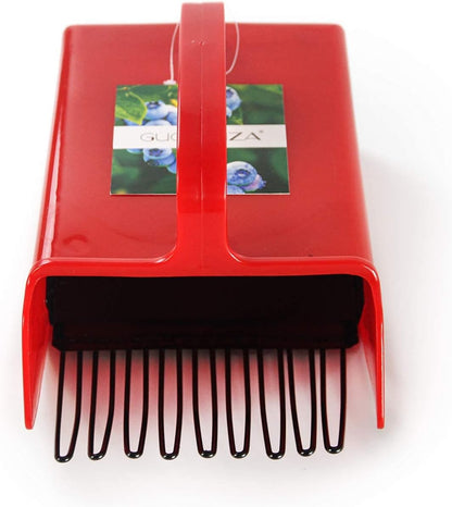 Berry Picker Scoop with Metal Comb, Ergonomic Handle Blueberry Harvester