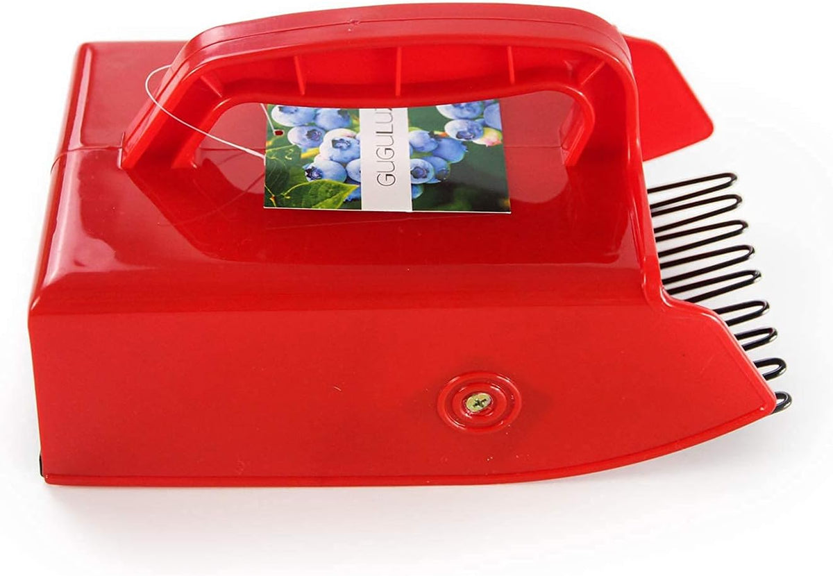 Berry Picker Scoop with Metal Comb, Ergonomic Handle Blueberry Harvester