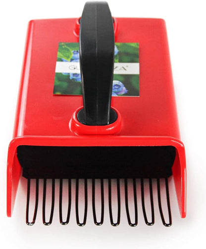 Berry Picker Scoop with Metal Comb, Ergonomic Handle Blueberry Harvester