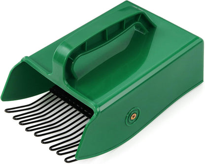 Berry Picker Scoop with Metal Comb, Ergonomic Handle Blueberry Harvester
