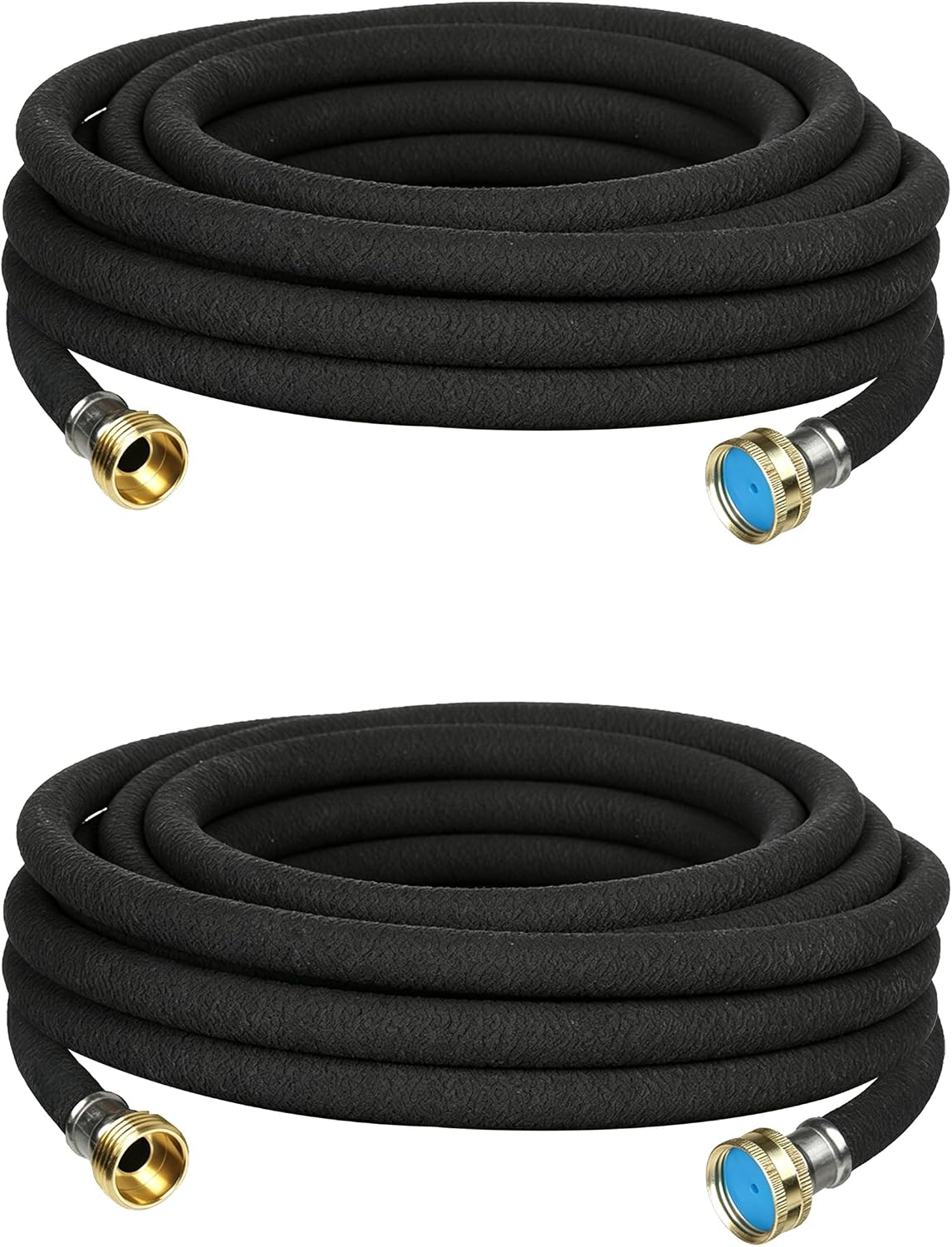 Soaker Hose 5/8" 75FT 1 Pack Garden Drip Hoses Aluminum Couplings