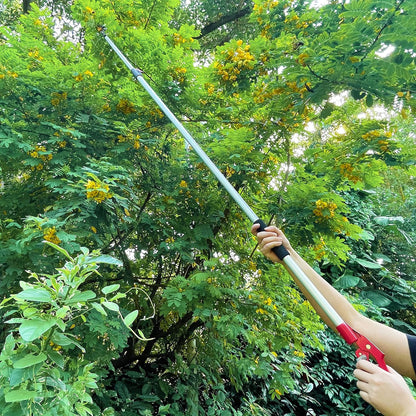 Tree Trimmer 4.5-7.3 FT Extendable, Pole Saw and Pruner