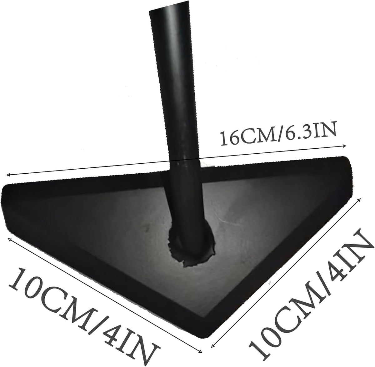 Triangle Garden Hoe, Carbon Steel Push-Pull Weeding Tool