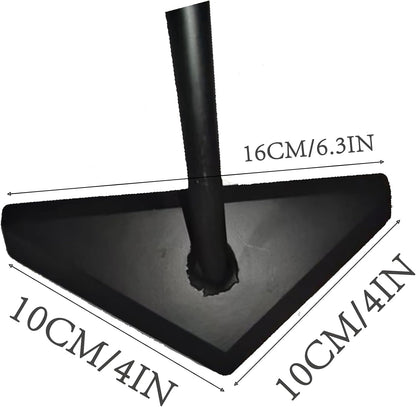 Triangle Garden Hoe, Carbon Steel Push-Pull Weeding Tool