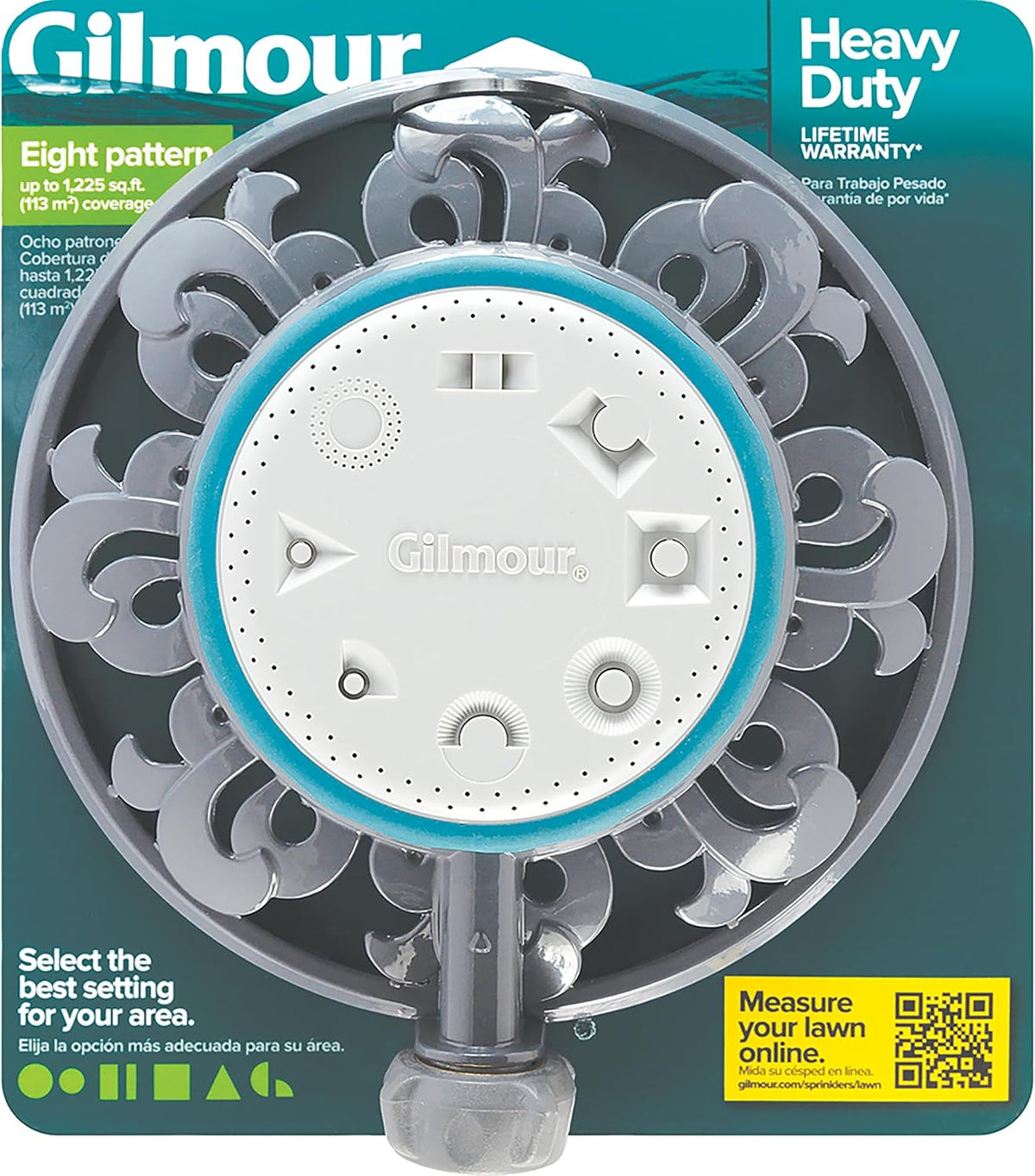 8 Pattern Turret Sprinkler