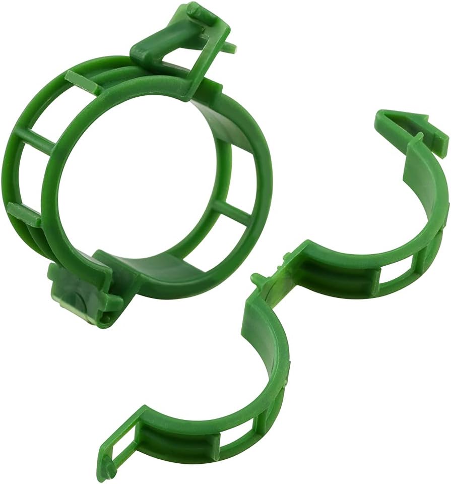 Plant Support Garden Clips,Tomato Vine Clips,Tomato Trellis Clips 200 Pcs for Vine Vegetables Tomato to Grow Upright and Makes Plants Healthier