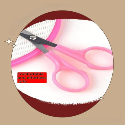 4-3/4" Sharp Curved Tip Needlework Cutter Applique Embroidery Scissors((Pack of 1)